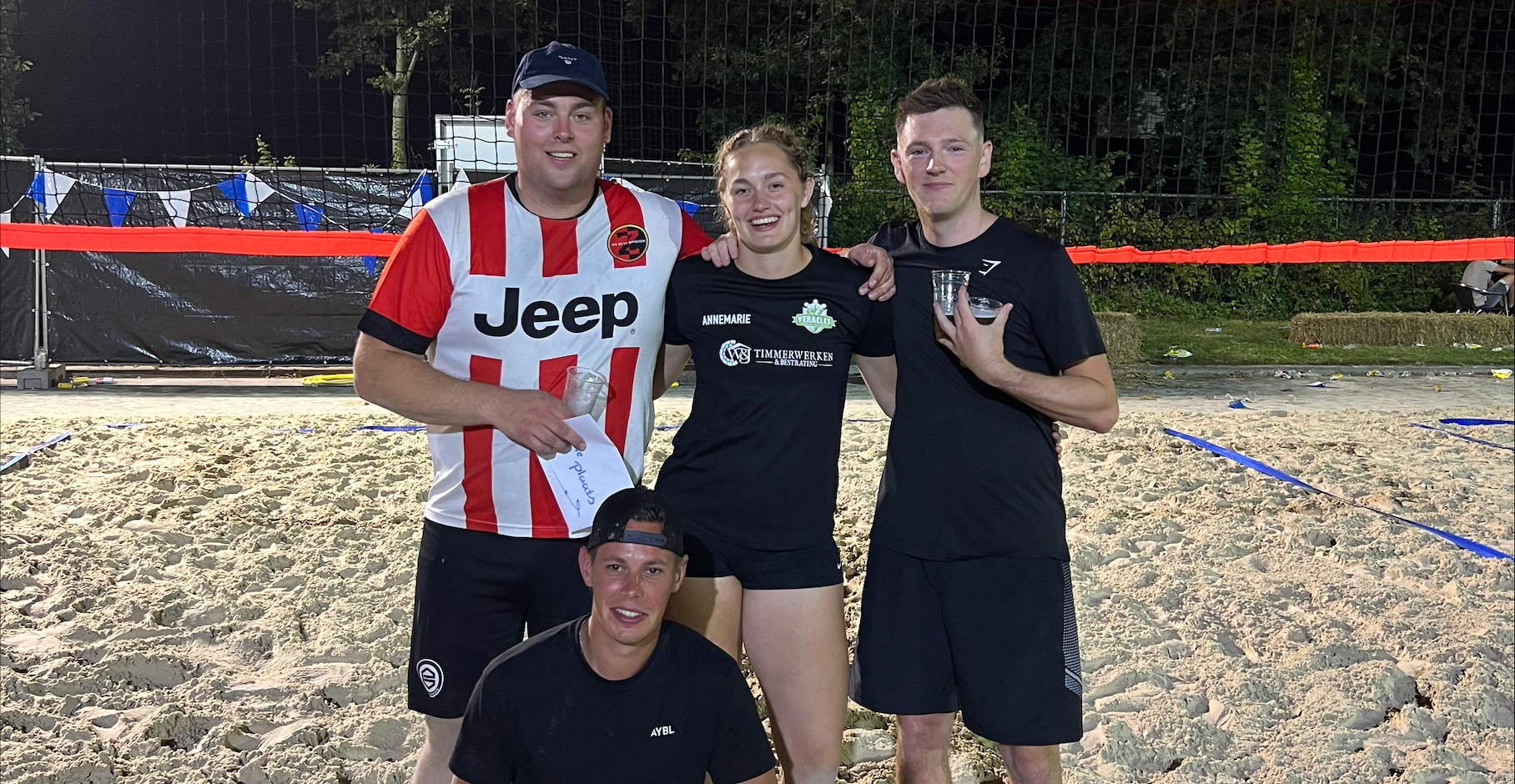 Volop beachvolleybalplezier in Zevenhuizen