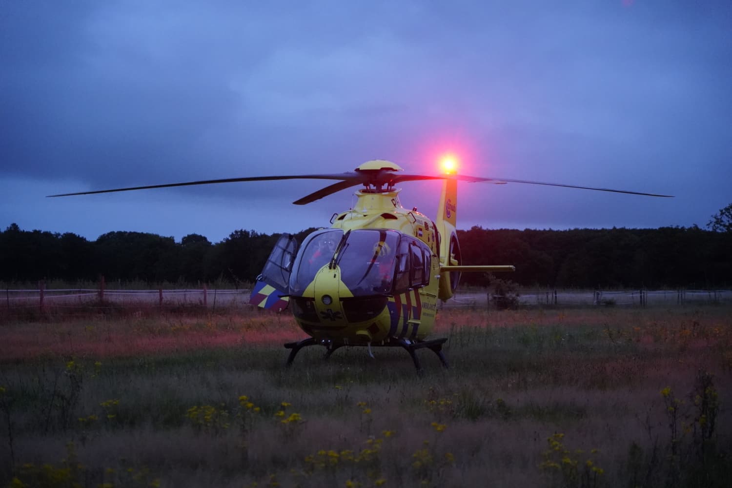 Traumahelikopter ingezet bij medische noodsituatie in Norg