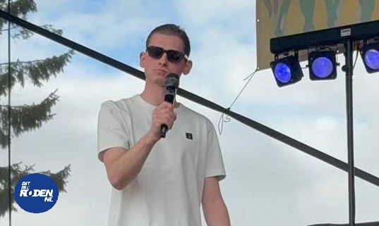 Groot applaus voor Kevin Spaan tijdens Zomerfeest in Peize (video)