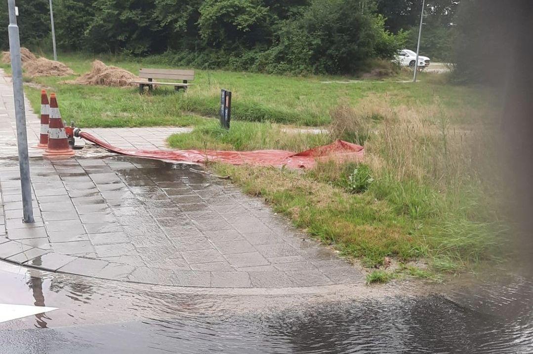 "Geen waterverspilling Norgerweg maar noodzakelijke reiniging"