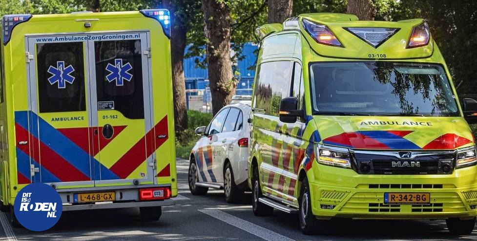 Motorrijder zwaar gewond in Tolbert