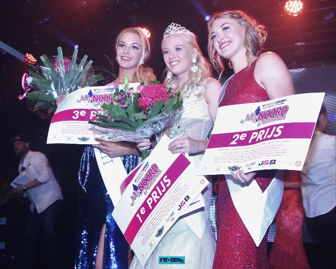 Amber Dijkstra (19) uit Winschoten Miss Noord Nederland 2017