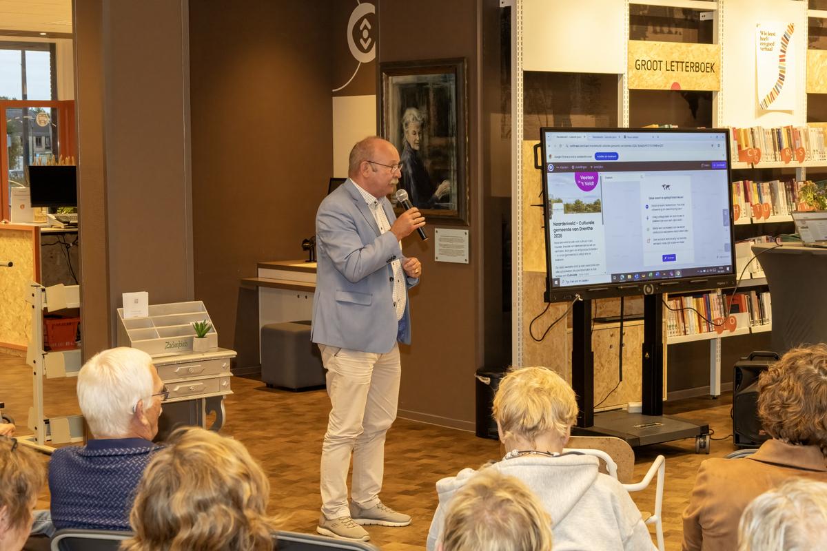 Veel ideeën en ontmoetingen tijdens Cultureel Café Noordenveld