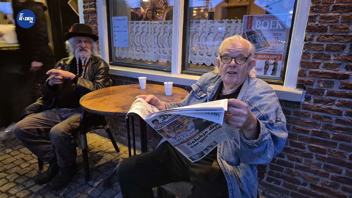 Interviews vanaf de Rodermarkt met o.a. Flap 