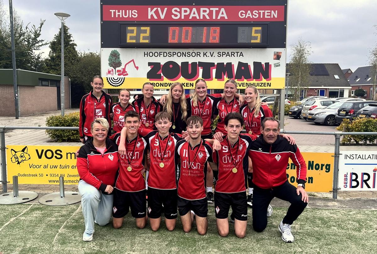 Sparta J1 kampioen