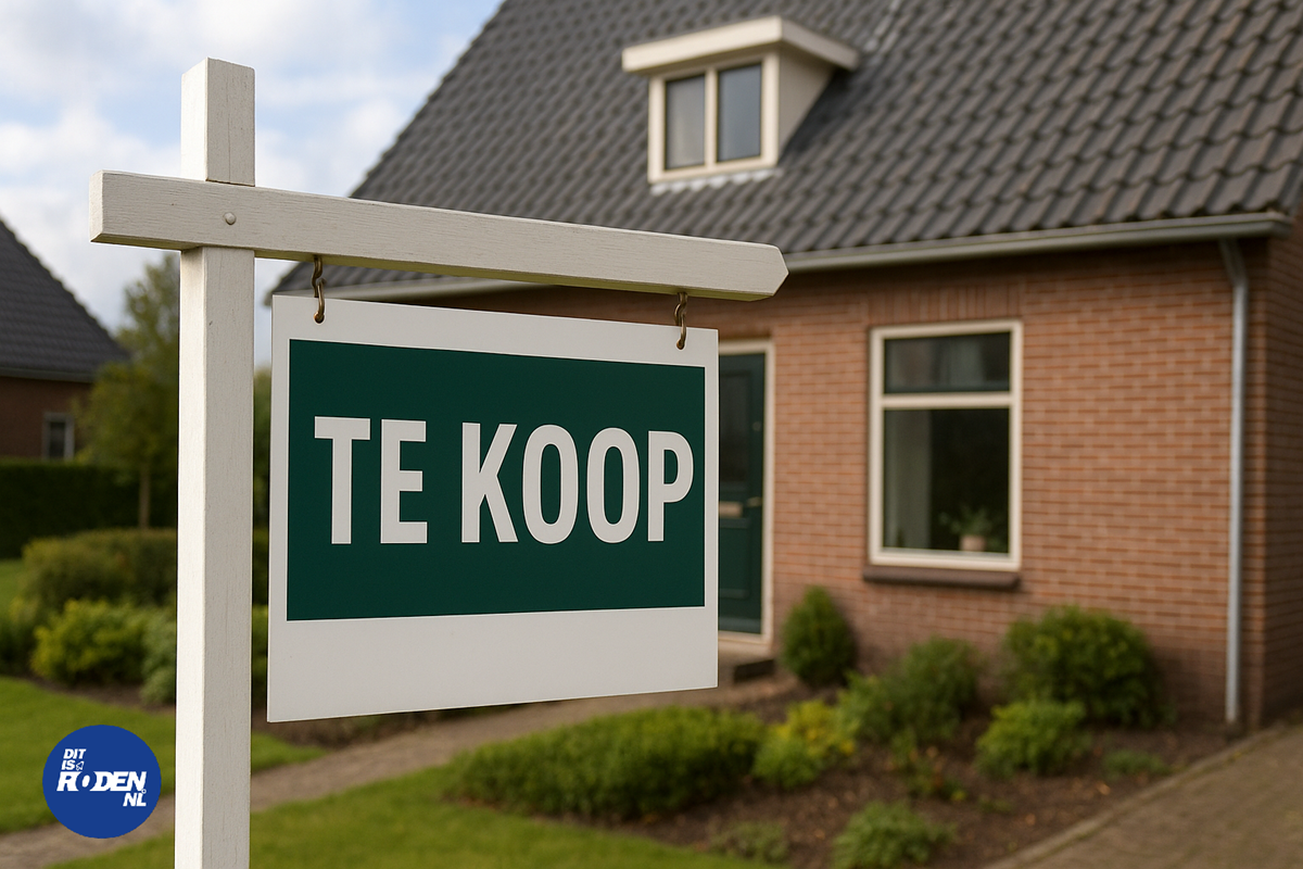 Huizenprijzen blijven stijgen in Noordenveld: markt blijft onder druk