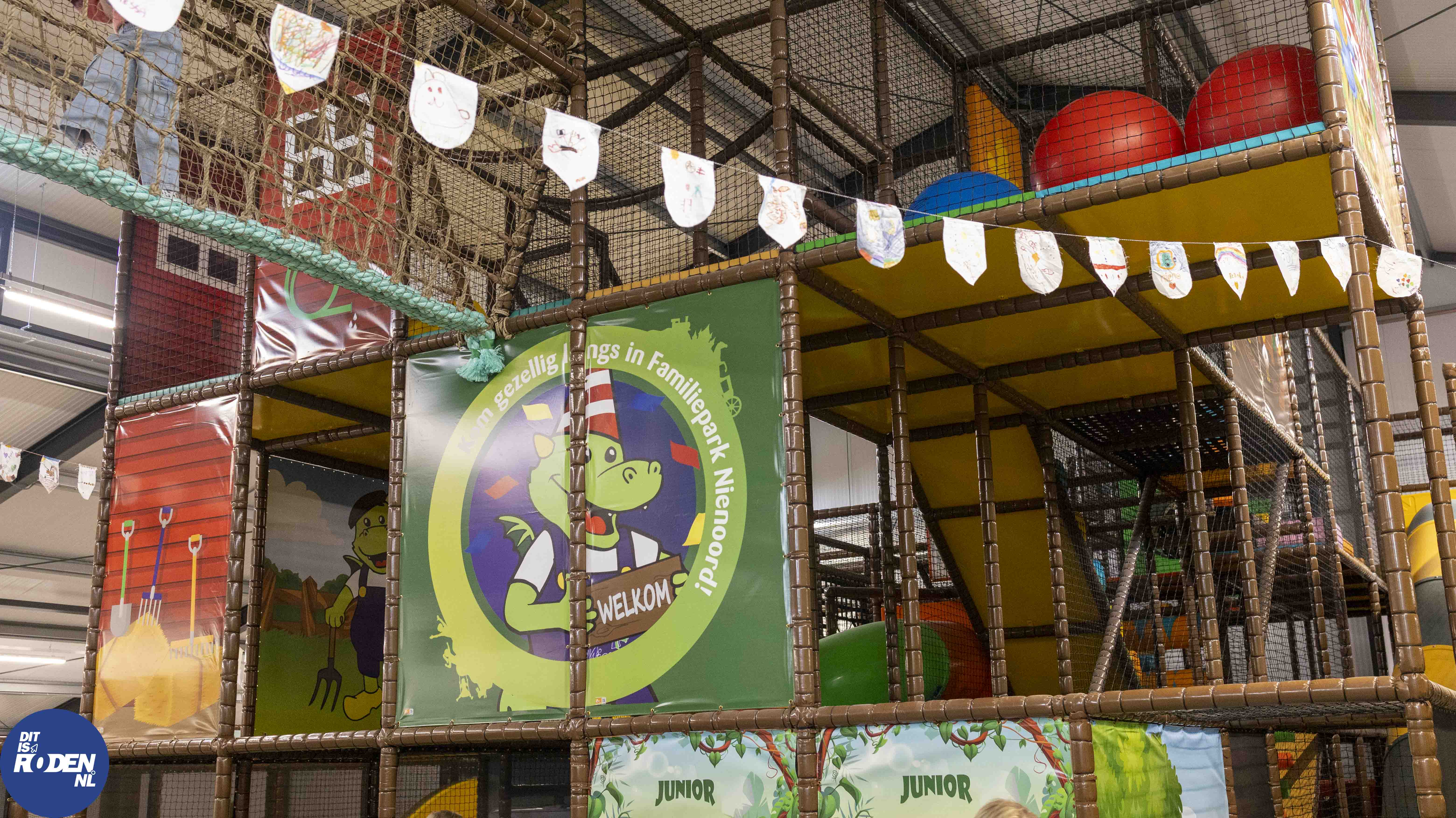 Vernieuwde speelhal officieel feestelijk geopend 