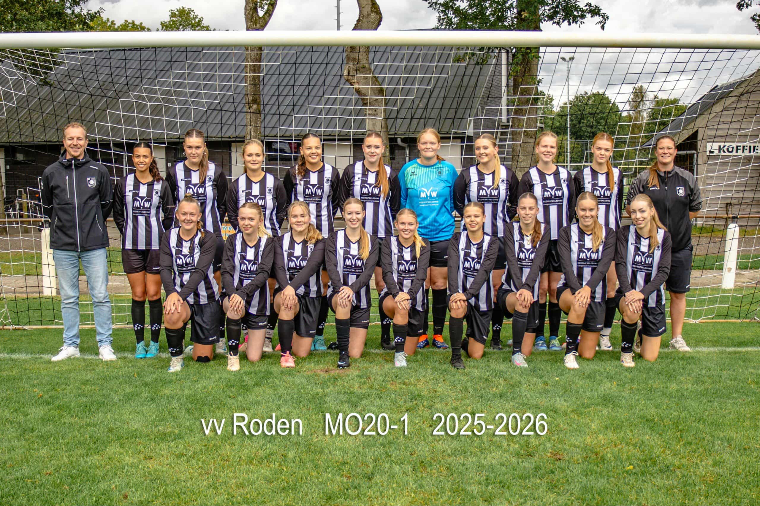 vv Roden MO20-1 Kampioen van de Hoofdklasse!
