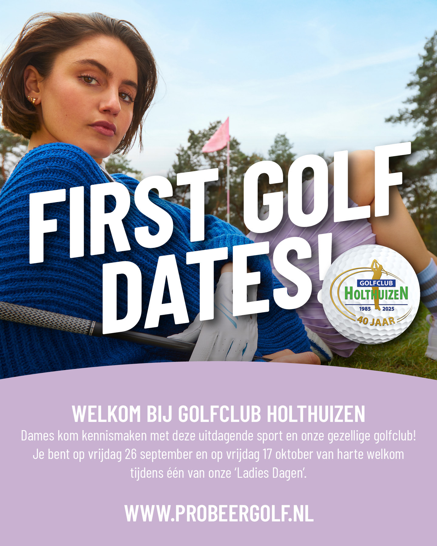 First golf dates bij Golfclub Holthuizen 
