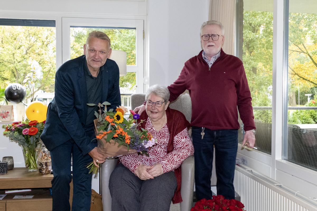 Feest in Peize! Albert en Jantien Birze vieren hun 60-jarig huwelijk 