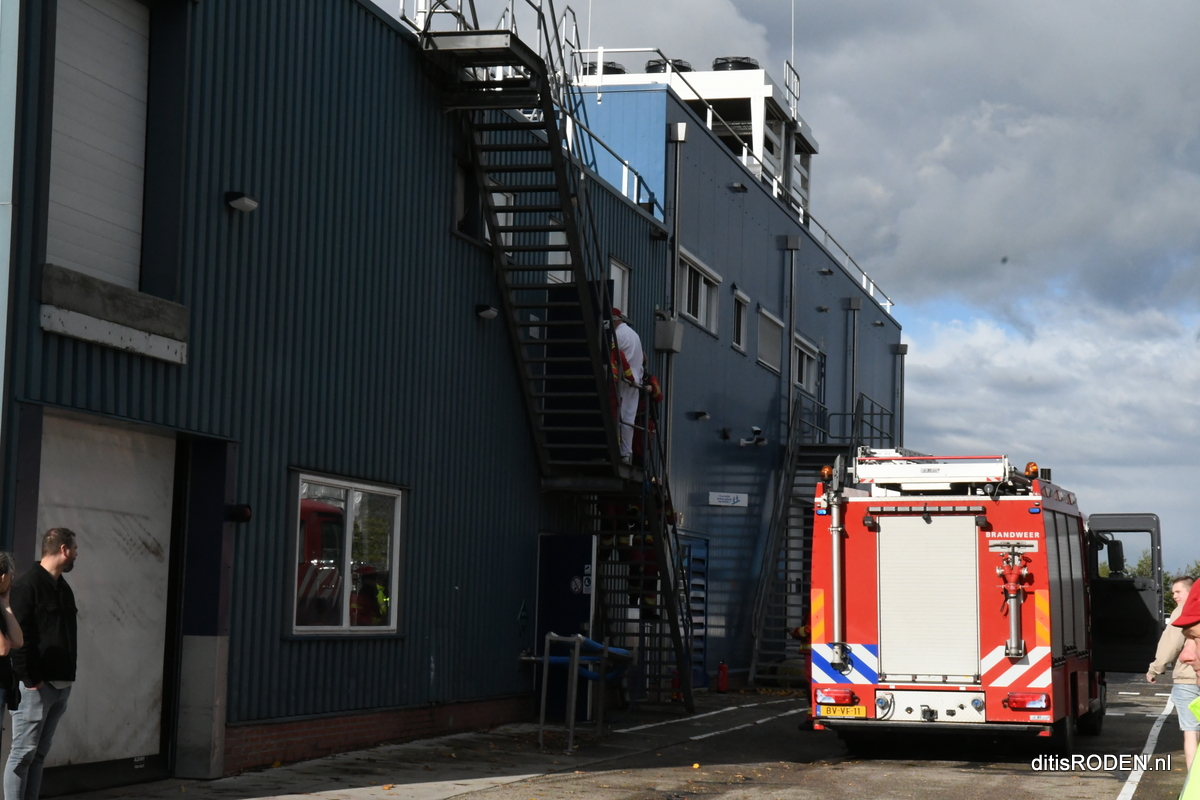 Brand bij FrieslandCampina snel onder controle