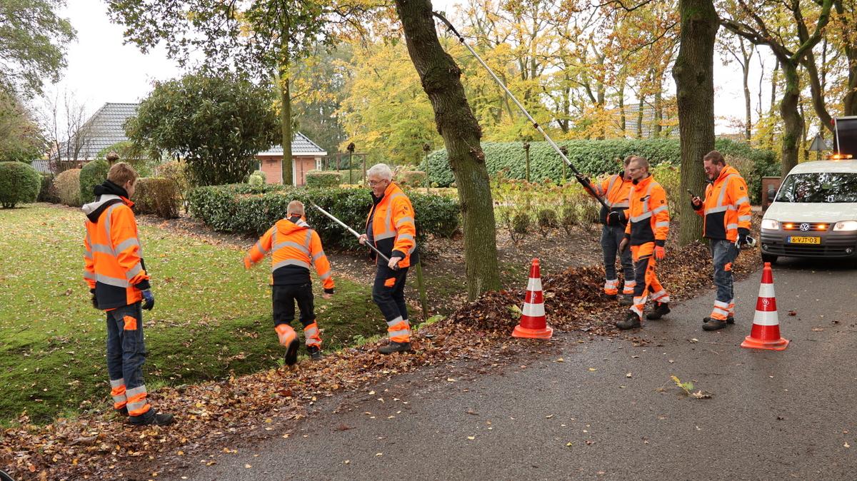 De gemeentewerkers zijn druk met snoeiwerk 📸