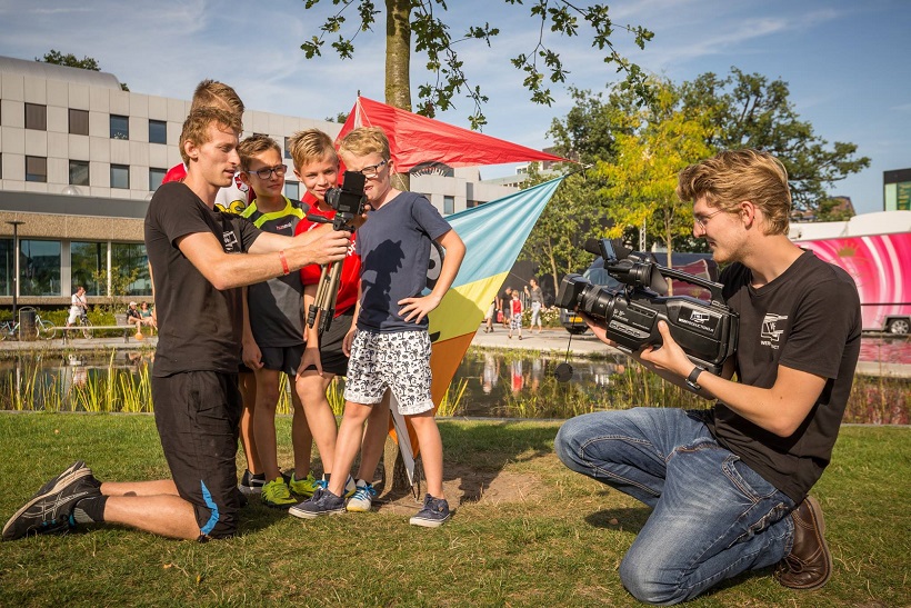 Vloggen en meet and greet met beroepen 