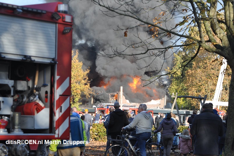 Ook in Haren gaat een gymzaal in vlammen op