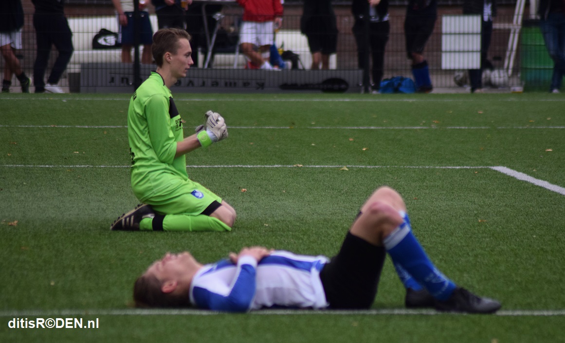 Nieuw-Roden pakt door vechtlust een punt bij GSAVV Forward  