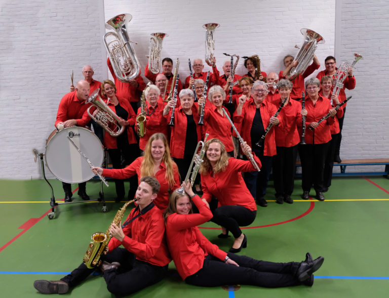 Harmonieorkest Noordenveld treedt op bij de Burendag 