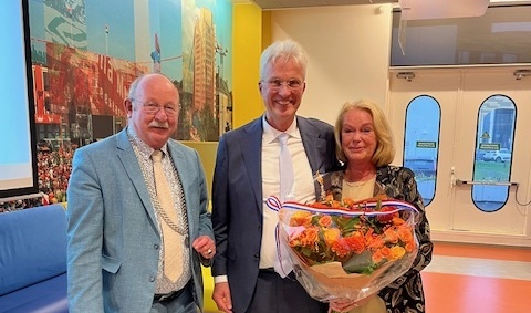 Koninklijke onderscheiding voor Wilbert Janssen uit Peize