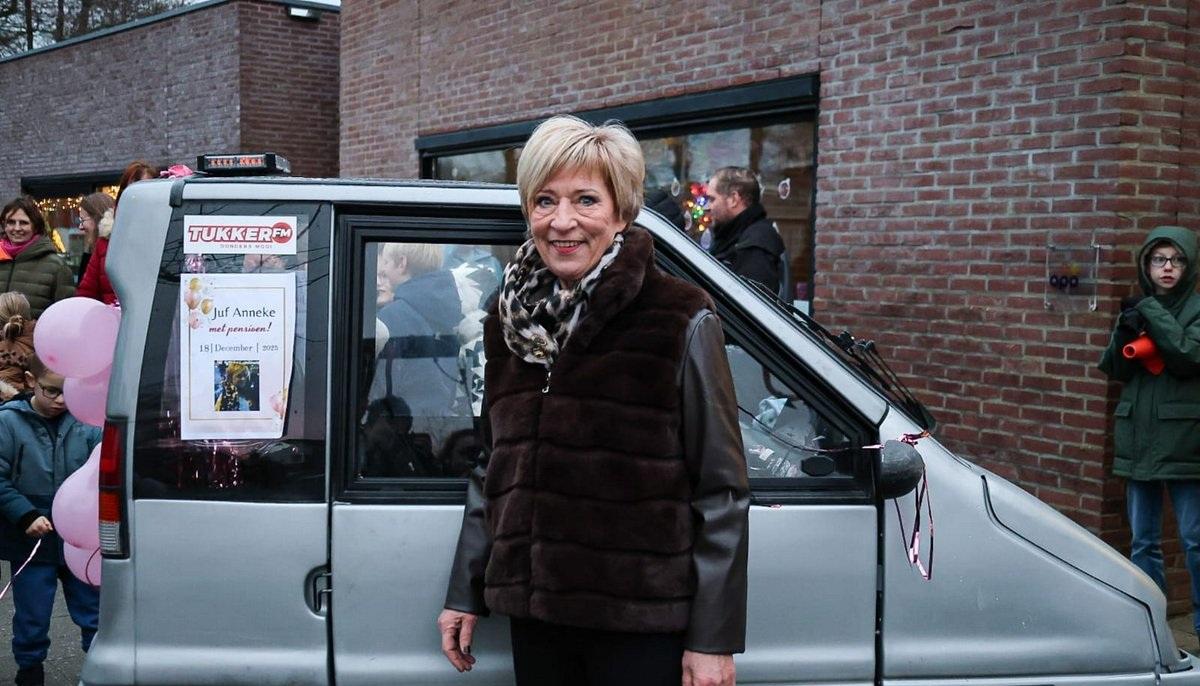 Camping, churros en een warm onthaal: feestelijk pensioenfeest voor Anneke Kroeske