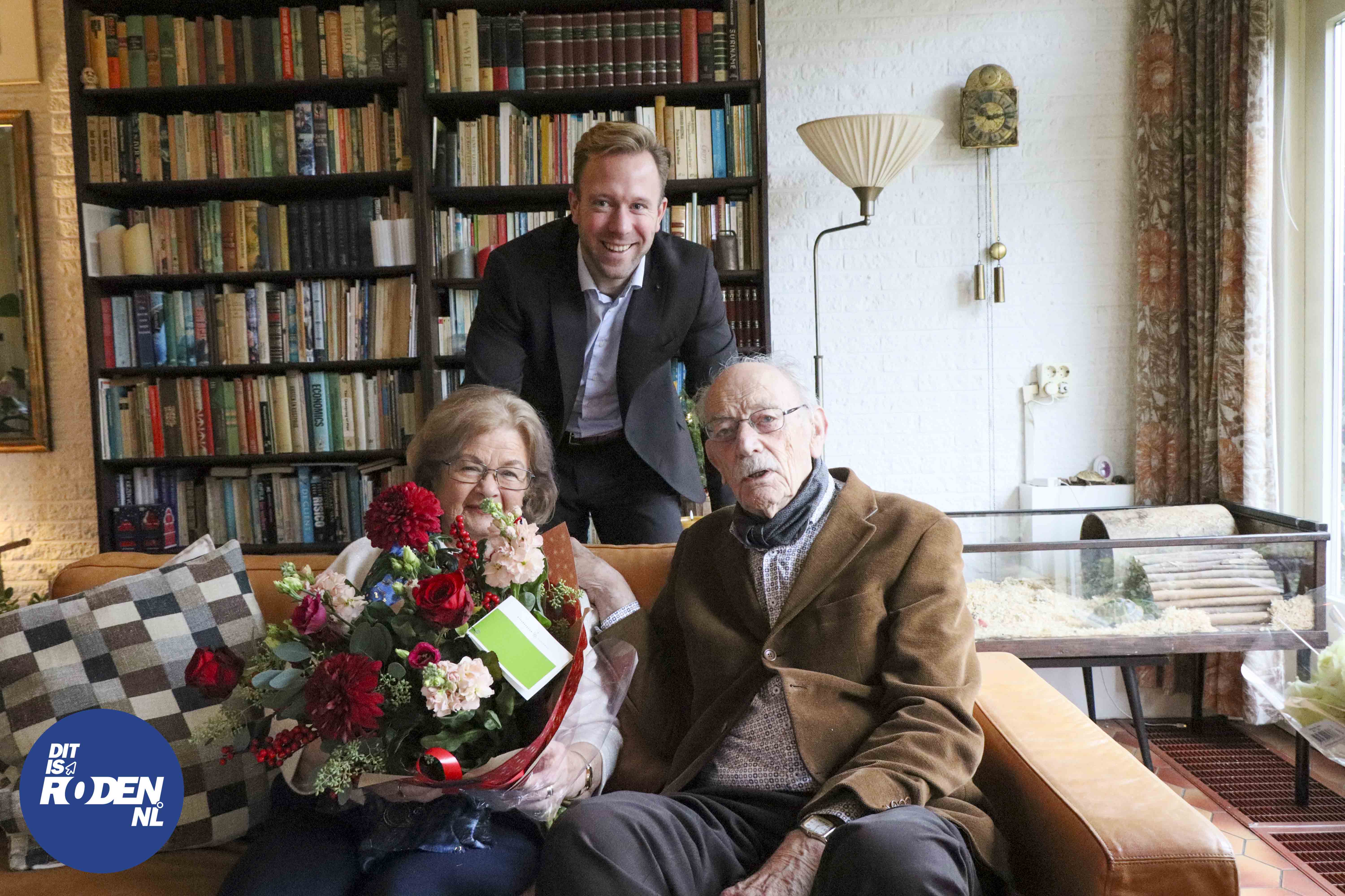 Fred en Coby Visser 65 jaar een Peizer paar!