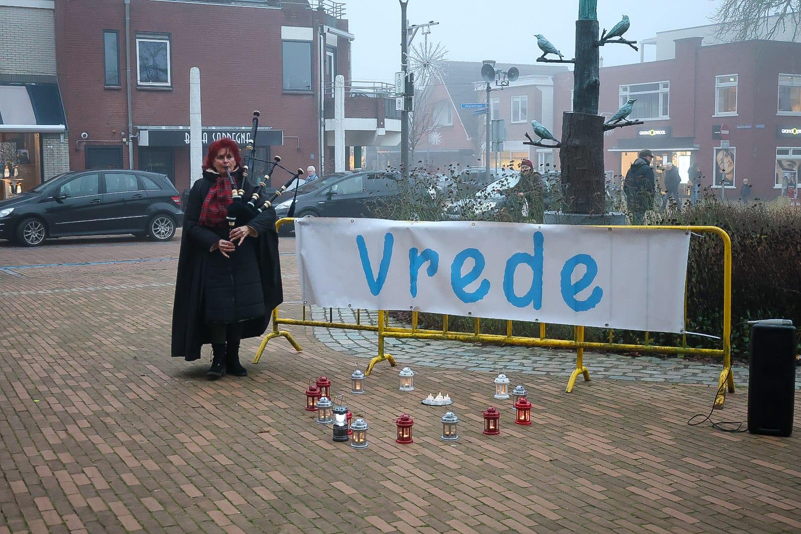 Stille Vredeskring en warm samenzijn in Roden