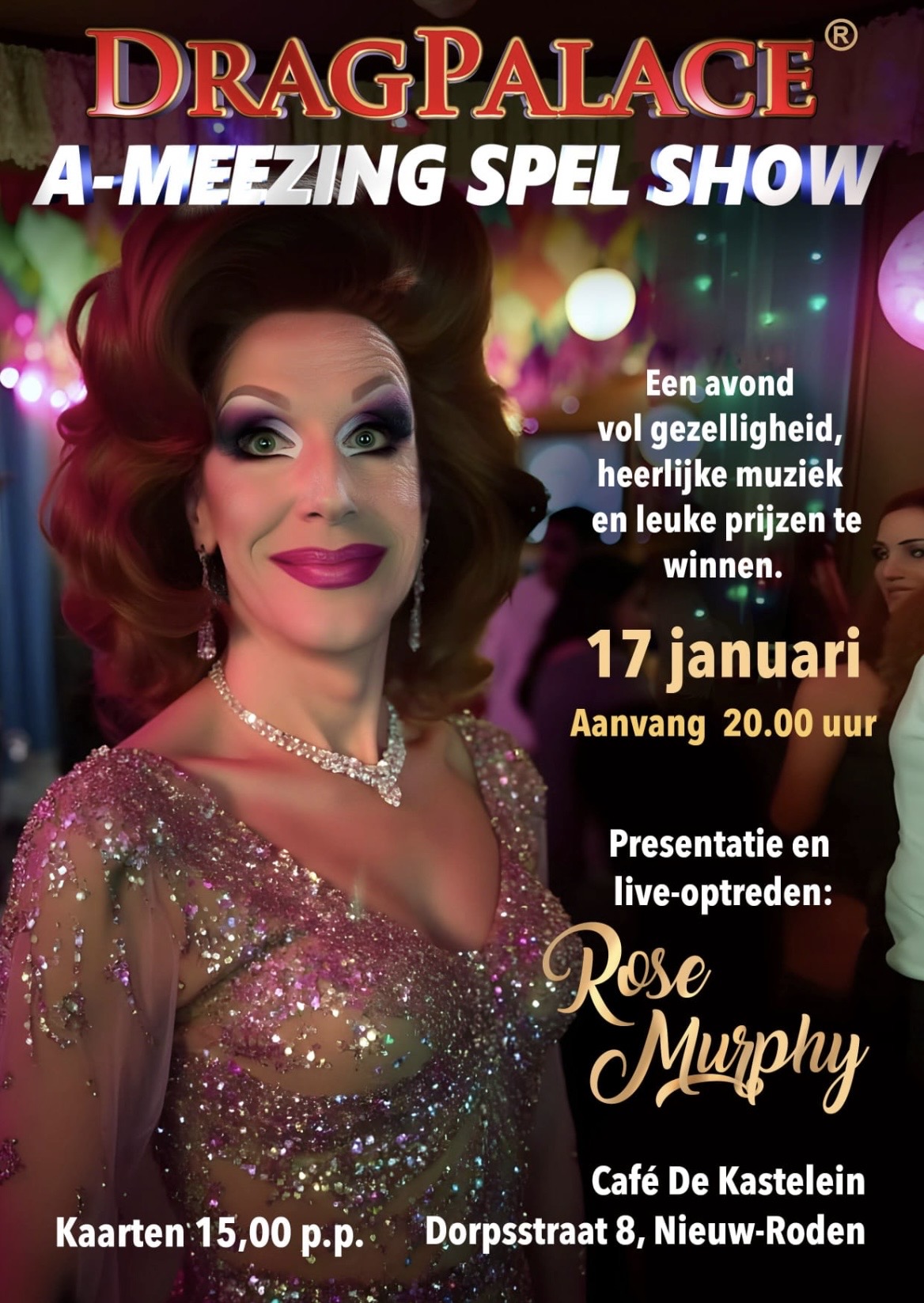 A-Meezing Spel Show bij Café de Kastelein