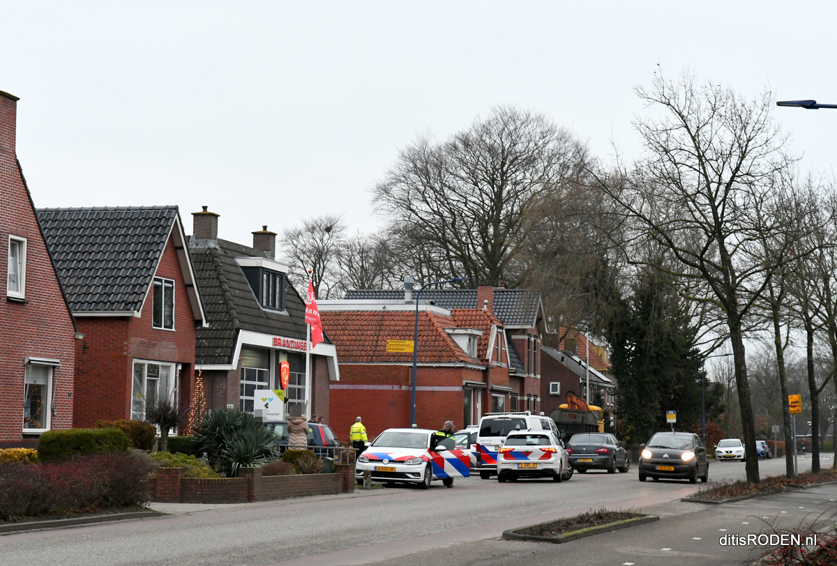 Veel politie-inzet in Marum na mishandeling en controles