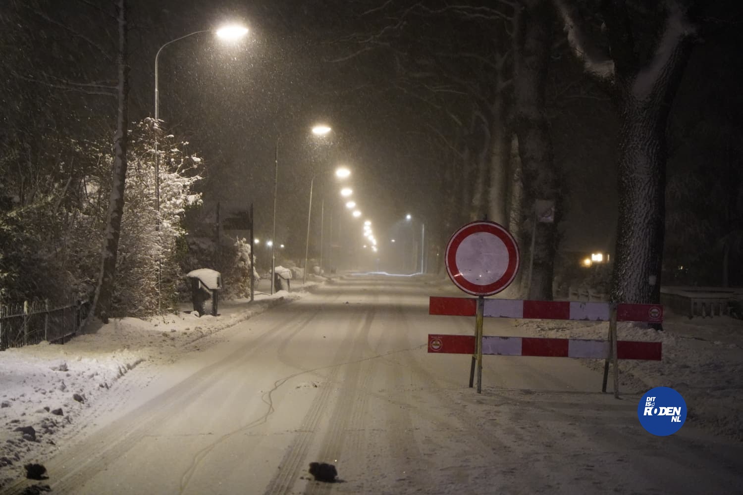 Provinciale wegen blijven toch open ondanks winterse overlast