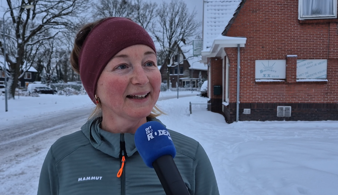 Wat vinden inwoners van al die sneeuw in Noordenveld?