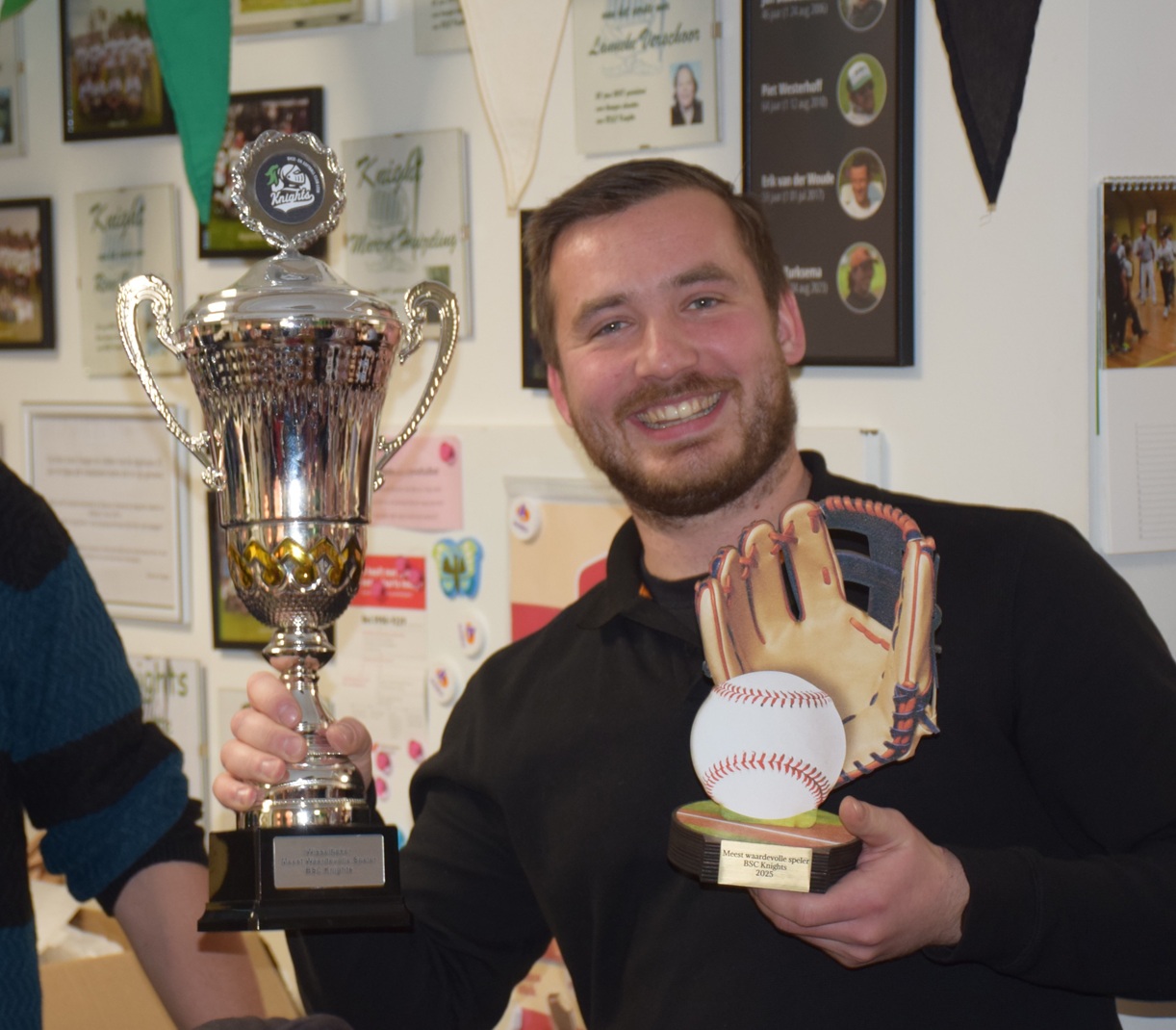 Feestelijke nieuwjaarsreceptie bij BSC Knights Leek