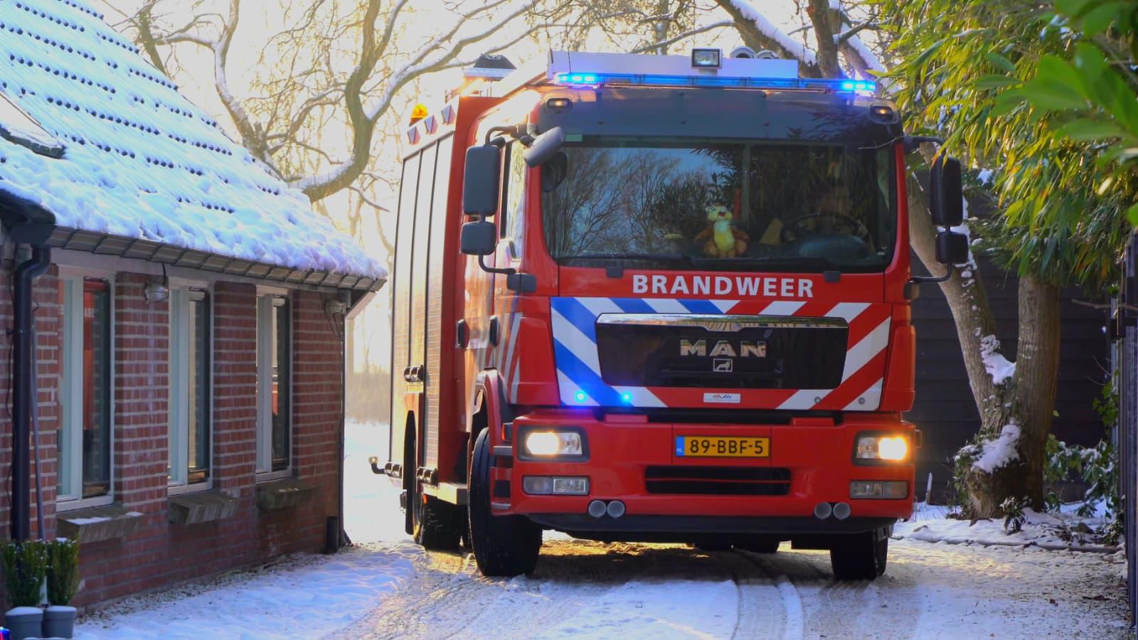 Gaskachel zorgt even voor opschudding in Westervelde