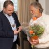 Jan Wilken uit Tolbert ontvangt het Westerkwartje