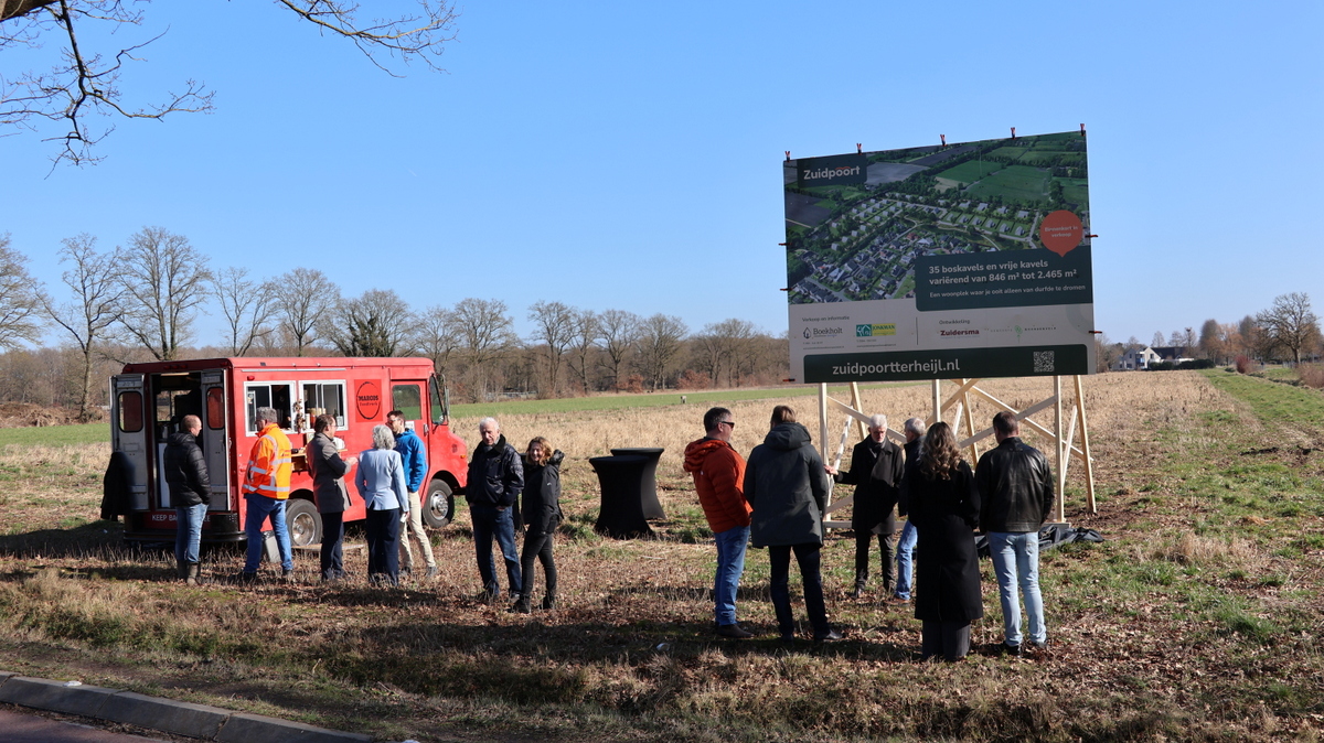 Start bouwrijp maken woonwijk Zuidpoort Terheijl officieel van start