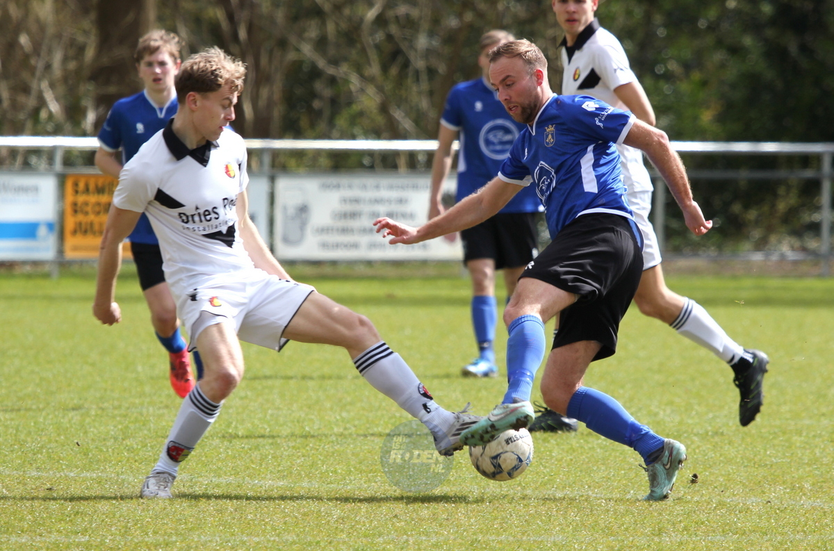 Gehavend Peize strijdt, maar verliest van Rolder Boys