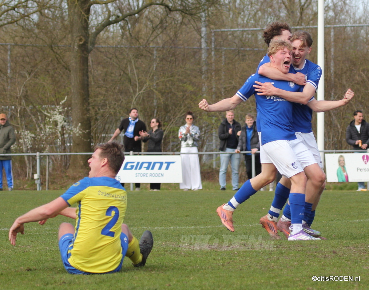 Nieuw-Roden beloont zichzelf in slotfase met periodetitel