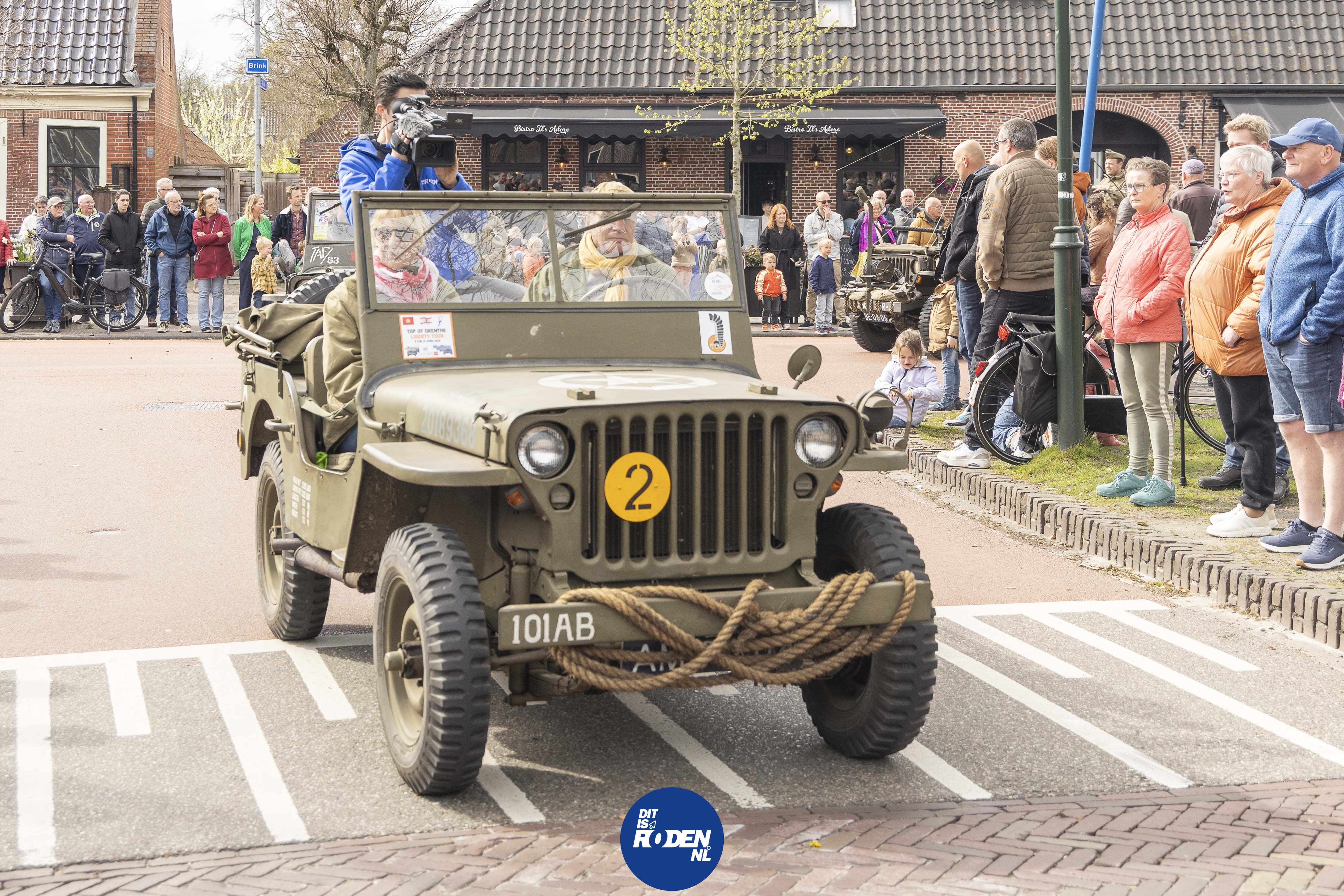 Liberty Tour sluit af met parade in Roden