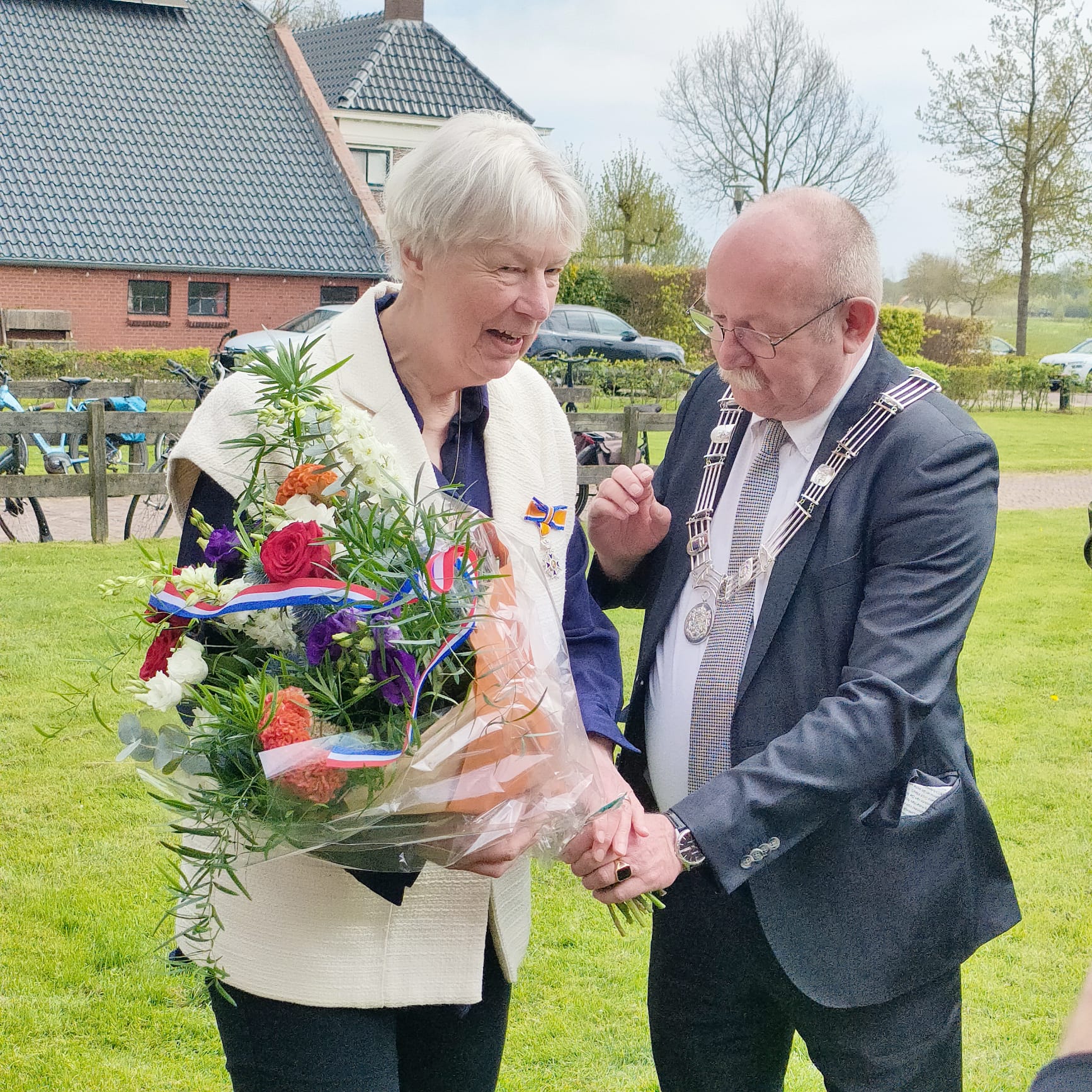 Koninklijke onderscheiding voor Magrietha Schetsberg uit Roderwolde