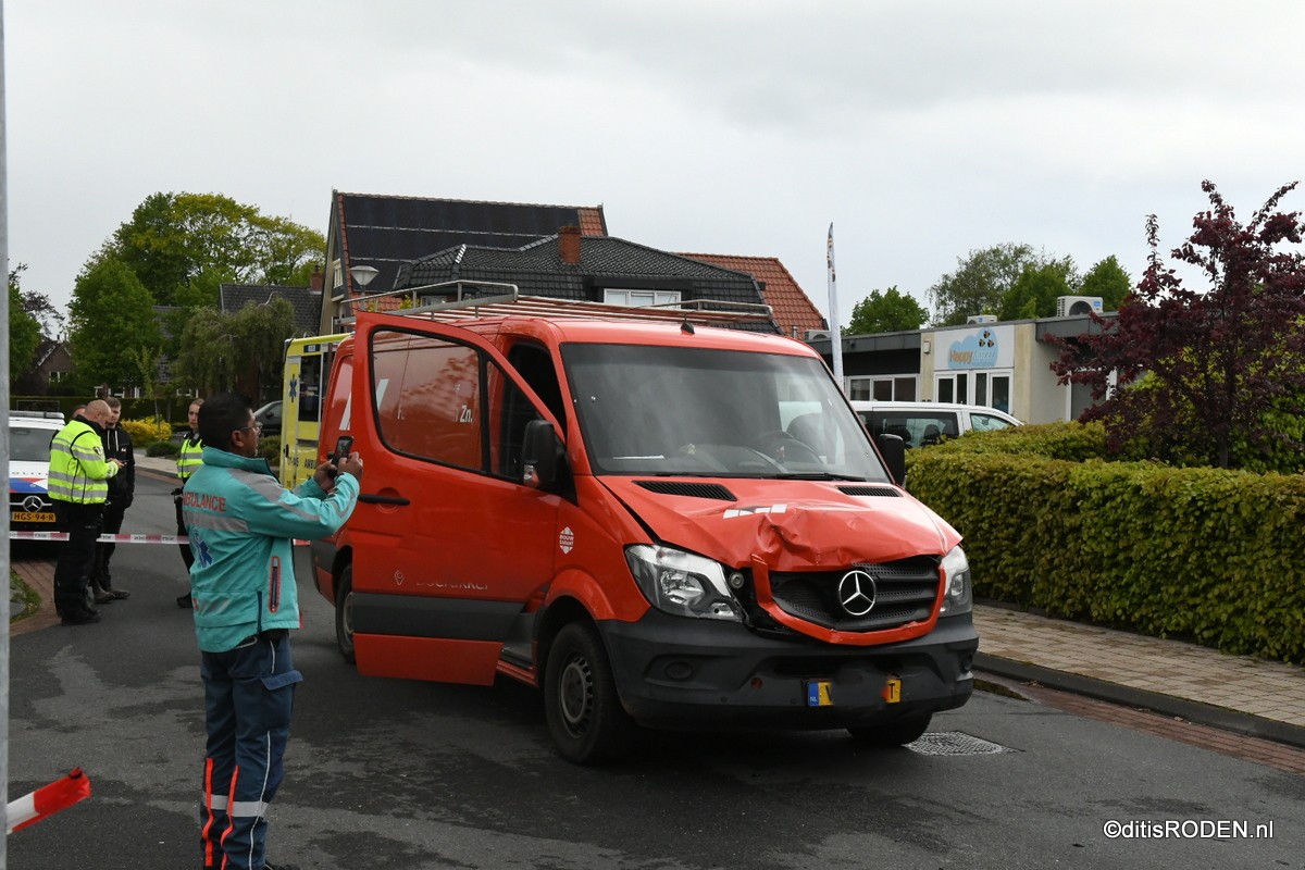 Fietser gewond bij ongeluk in Tolbert
