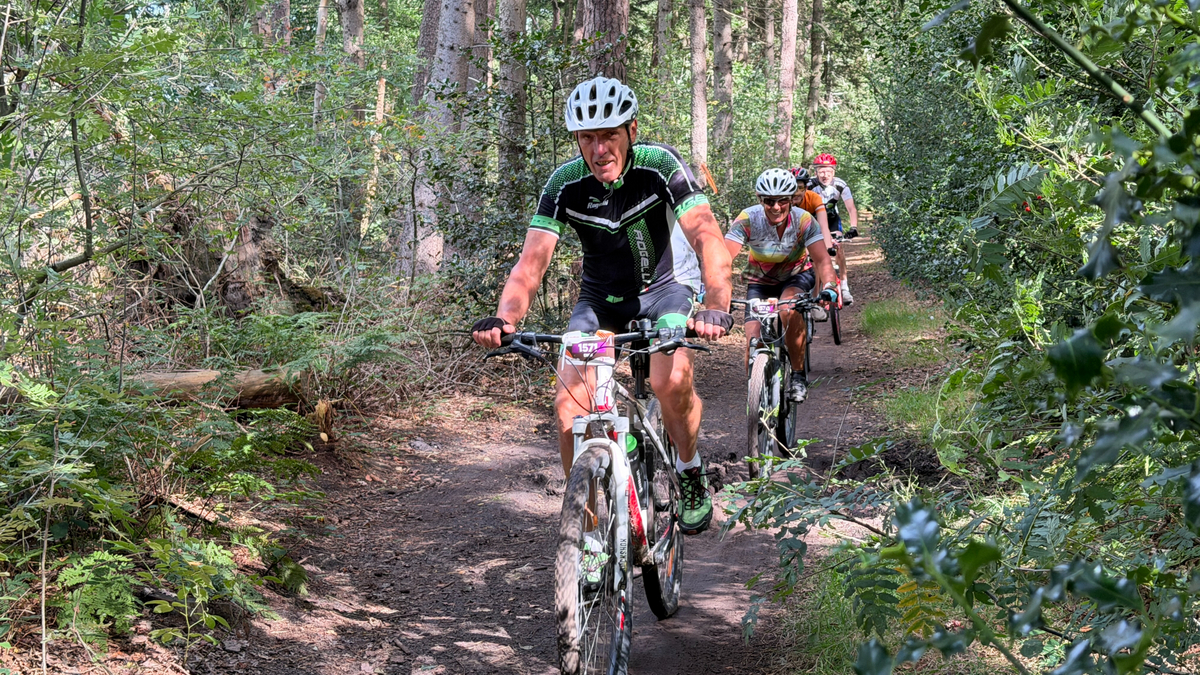 Veldslag om Norg volop onderweg onder prima fietsweer