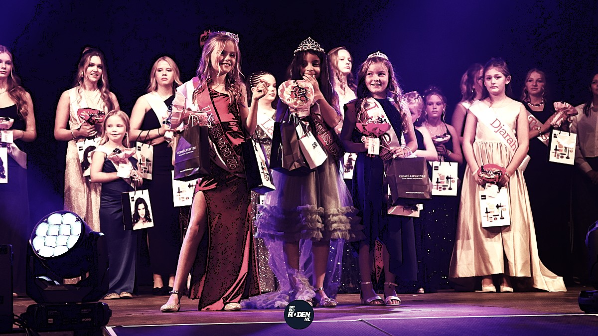 Lean en Tessa winnen Mini Miss Noord en Young Miss Noord in Roden