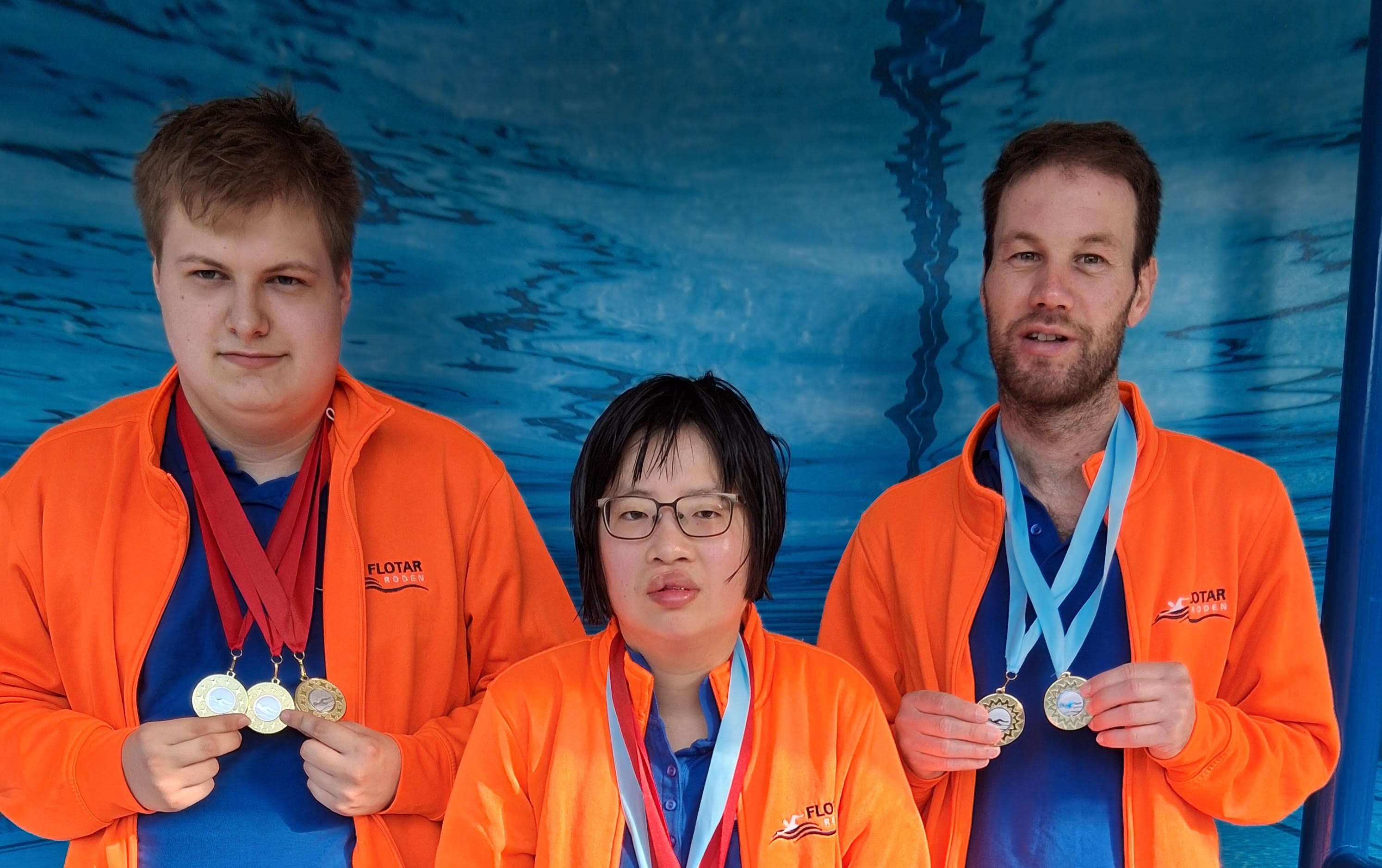 Zwemmers Flotar Roden starten seizoen met gouden medailles
