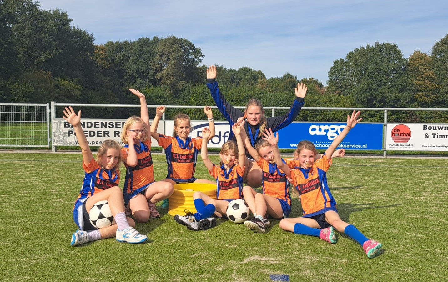 KV Noordenveld J13 kroont zich tot kampioen