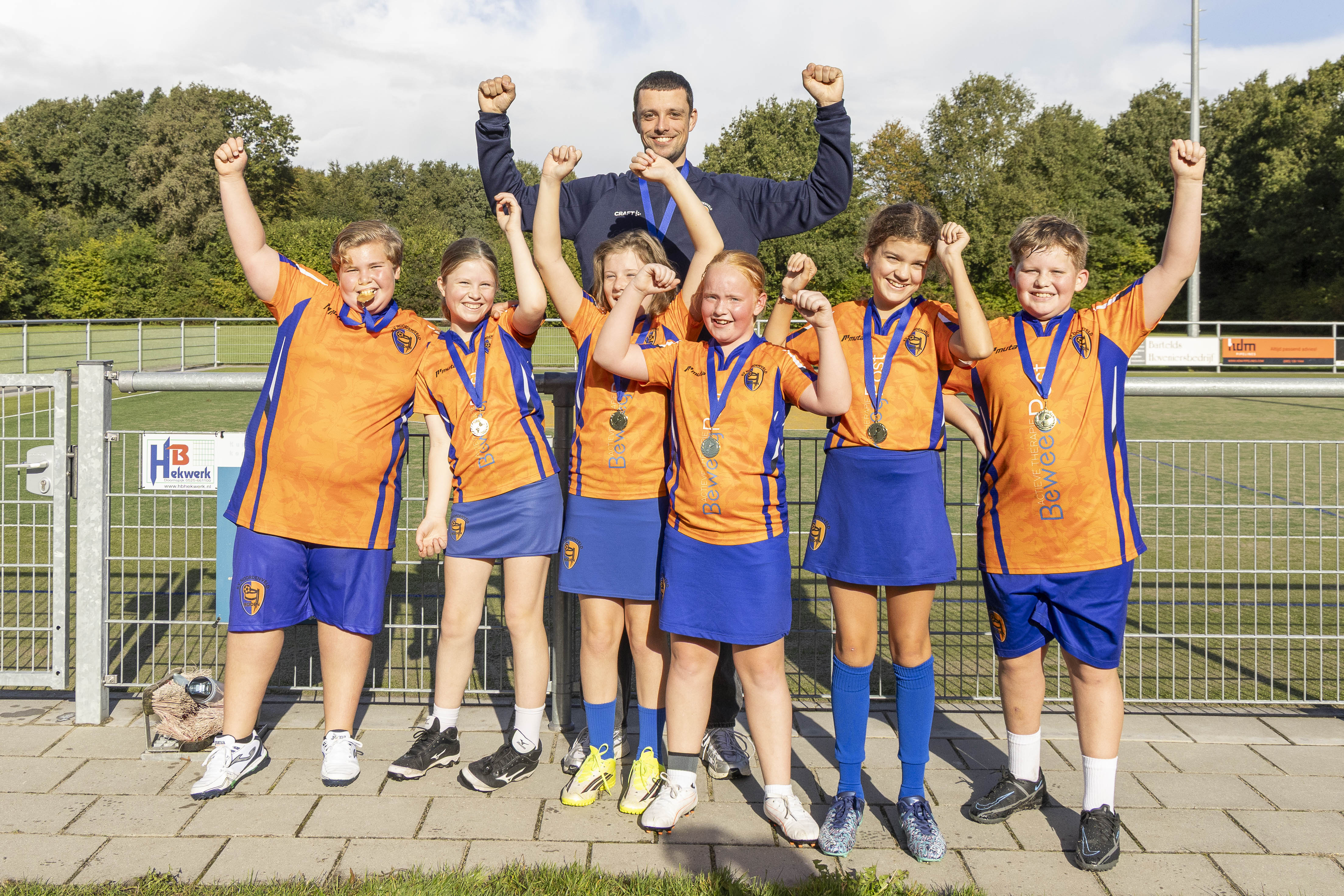 KV Noordenveld J8 deelt kampioenschap na zinderende slotfase