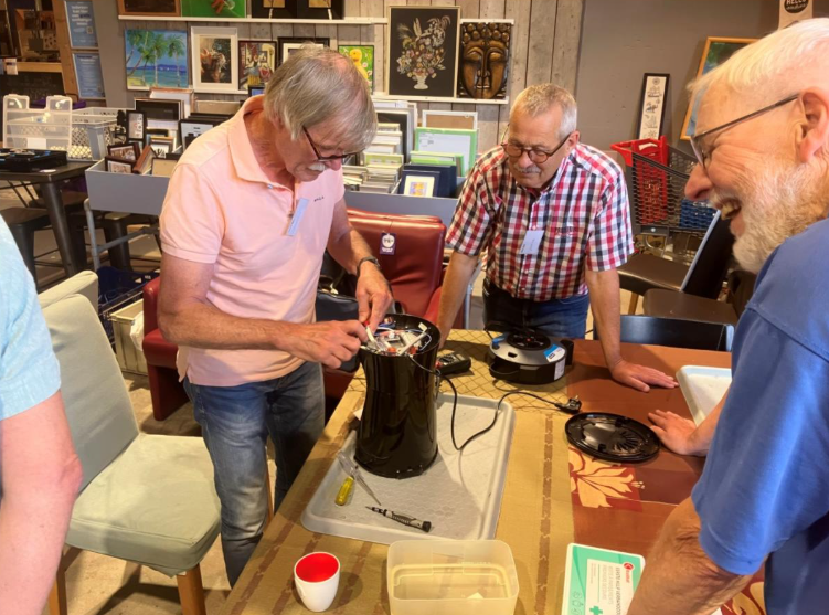 Repair Café in de herfst