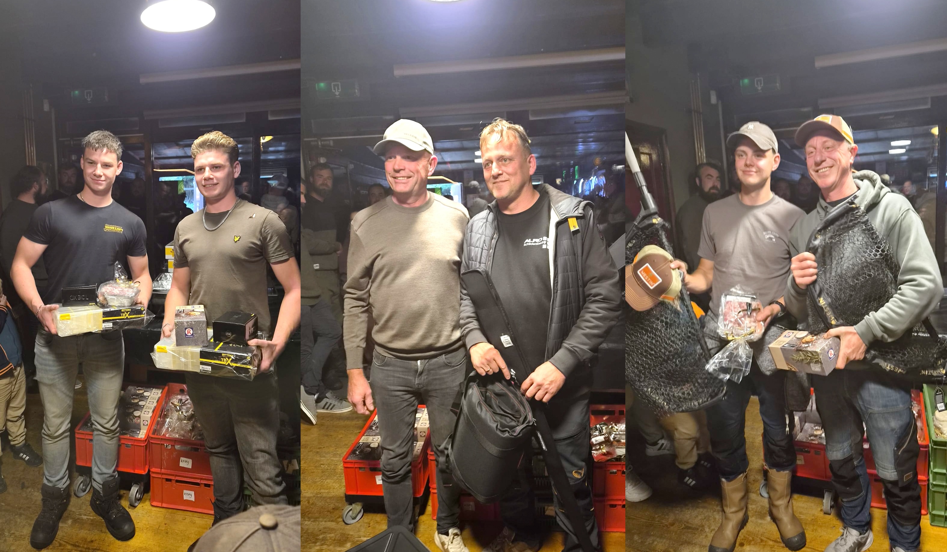 Rozema en Pijl winnen spannende koppel-roofviswedstrijd van Café de Kastelein