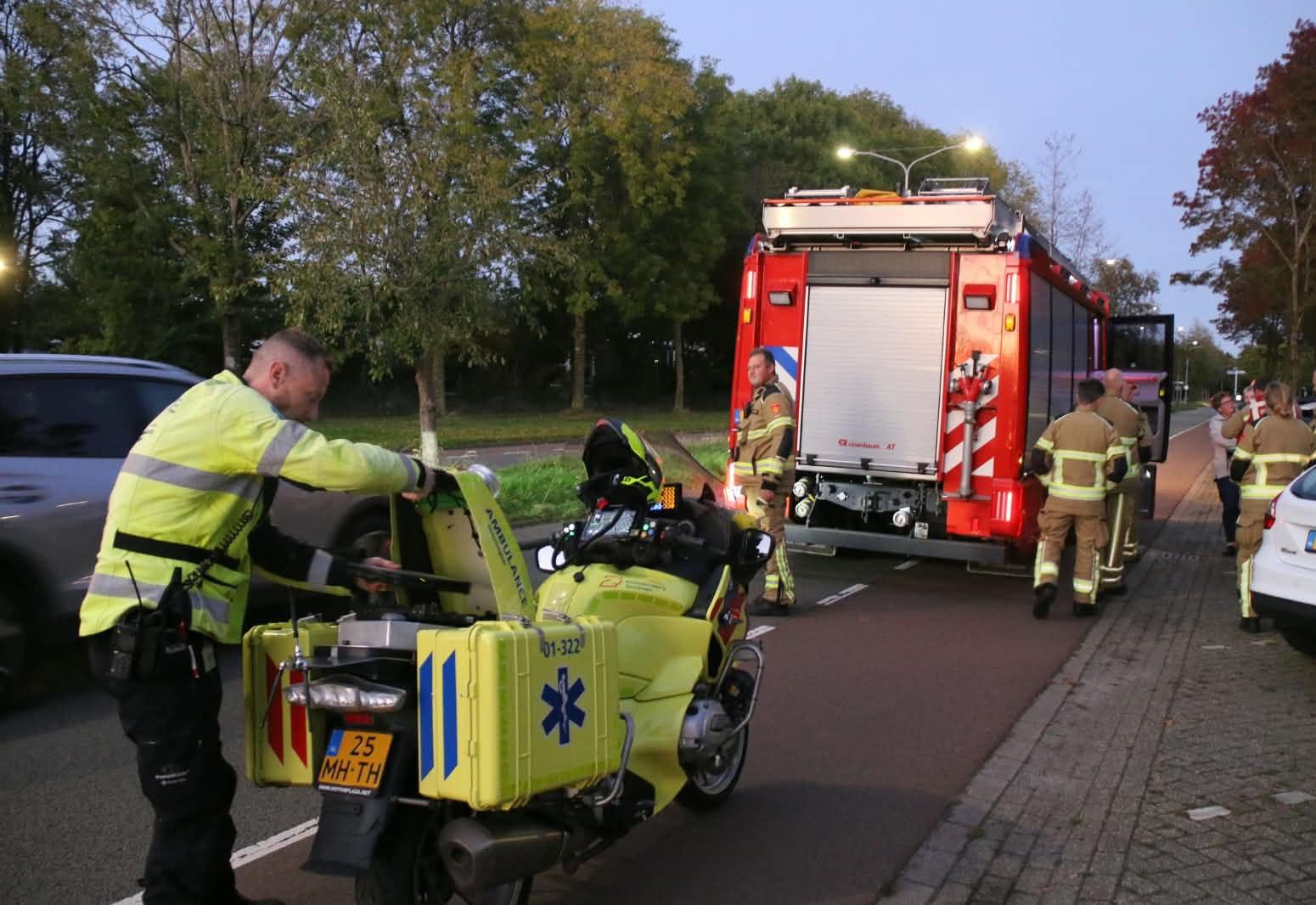 Brandweer Roden voert nacontrole uit na brandje in woning - Dit is Roden - De nieuwswebsite van Rode