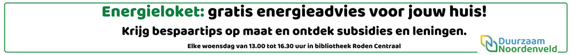 bezoek www.noordenveld.nu
