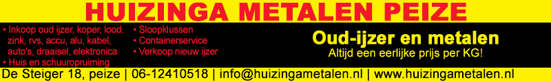 bezoek www.huizingametalen.nl